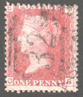 Great Britain Scott 33 Used Plate 151 - OB - Click Image to Close